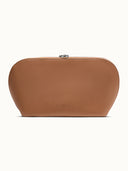 L'ENVOLEE Clutch & Makyaj Çantası Büyük Boy — Taba - Görsel 1