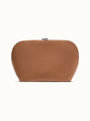 L'ENVOLEE Clutch & Makyaj Çantası Orta Boy — Taba - Görsel 1