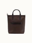 LİBERTE  VEGAN DERİ CLUTCH DETAYLI  TOTE ÇANTA - Görsel 3