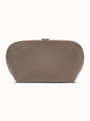 L'ENVOLEE 3-lü seyahat seti  Vizon Vegan Deri Clutch & Makyaj Çantası - Görsel 1