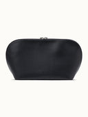 L'ENVOLEE  3 lü seyahat seti Siyah Vegan Deri Clutch & Makyaj Çantası - Görsel 1