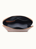 L'ENVOLEE Clutch & Makyaj Çantası Büyük Boy — Taba - Görsel 2